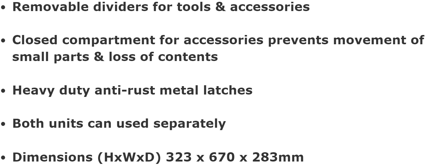 ארגז כלים משולב מקצועי STANLEY 1-97-506